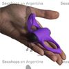 Anillo vibrador con estimulador de clitoris